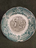 Antique napoleon decorative plate