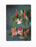 K:040 Karácsonyi képeslap Angyal