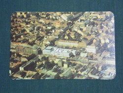 Card calendar, consumer store, landscape detail, Pécs, 1984, (2)