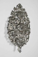 Ezüst sterling falikar (1 égős) - florális dekorral