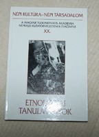 Ethnological studies (folk culture-folk society xx.) Miklós Szilágyi
