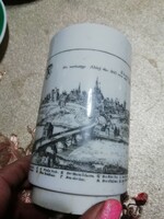 Altwien porcelain advertising cup