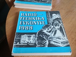 A Rádiótechnika évkönyve 1988 4000ft óbuda személyesen óbudán