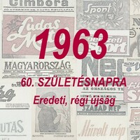 1963 augusztus 24  /  NÉPSZABADSÁG  /  Régi ÚJSÁGOK KÉPREGÉNYEK MAGAZINOK Ssz.:  17238