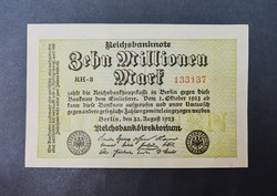 Németország 10 millió Márka 1923, UNC