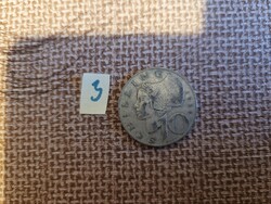 10 schilling Ausztria ezüst 1958 (iii)