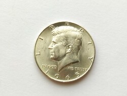 Kennedy Silver Half Dollar 1965.