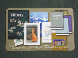Card calendar, anthology publishing house, houses, Transylvania, 2001, (2)