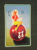 Card calendar, toto lottery game, graphic artist, 2006, (2)
