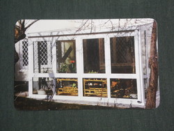 Card calendar, doors and windows Ltd., Pécs cserkút, 1996, (2)