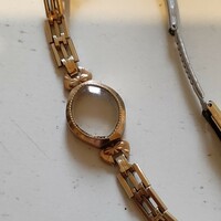 Antique 1/10 12ct rolled gold watch strap with case without back cover, can also be used as a bracelet