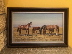 Péter Erdős foals is just an oil painting