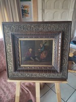 XIX. Century painting in a very nice wooden frame