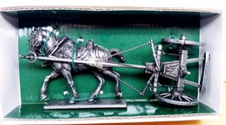 La Grande Armée de Napoléon - Austerlitz 1805. Harci szekeret vontató ló, dobozában, bontatlanul