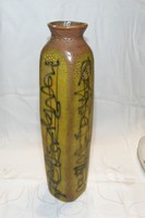 Jenő Eschenbach retro ceramic vase - 41 cm