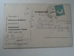 D199455  Régi képeslap  -1928  Fuchs  - Bánszky József- Könyves Kálmán kiállítás Nemzetközi Vásár Bp