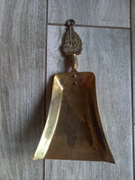 Antique copper fireplace shovel (23.2x11x5.3 cm)