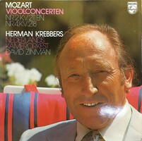 Mozart - krebbers, zinman - violin concert no. 2, K.V. 211 En no. 4, K.V. 218 (Lp)