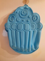 KUGLÓF FORMA - ÚJ - MUFFIN - 28 x 22 x 4,5 cm - NÉMET - SZILIKON