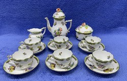 Herendi 6. No. Victoria coffee/mocha set, never used, factory condition!!!