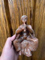 Jelzett Homolya kerámia szobor hagyatékból olcsón eladó