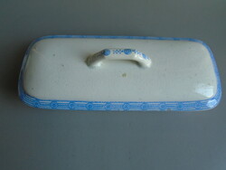 Fogkefe tartó.  Antik belga porcelán.