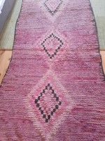 Marokkói vintage berber szőnyeg boujaad azilal