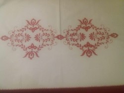 Old Transylvanian embroidered tablecloth, 102x67 cm