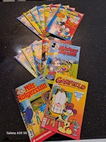 Donald kacsa magazin Mickey Mouse magazin Garfield Nils Holgerson képregények