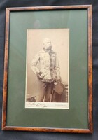 Emperor Franz Josef King original marked photo signed koller k teacher 1889 photo habsburg kuk