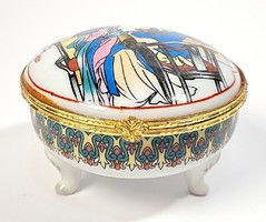 KIÁRUSÍTÁS !!! :) Kínai porcelán bonbonier /ékszertartó