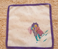 Retro textil gyermek zsebkendő
