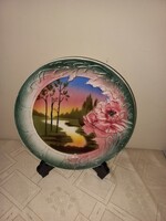Antik Körmöcbányai fali tányér 26,5 cm