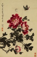 Kínai művész 20. század : Pillangók
