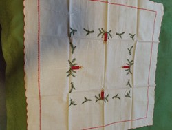 Christmas tablecloth, table center 90*90 cm
