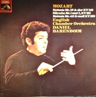 Barenboim,Mozart-Sinfonie Nr. 29 A-dur KV 201, Märsche Nr. 1 Und 2, KV 335, Sinfonie Nr. 40 (LP)