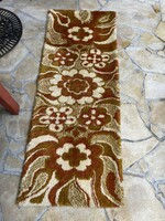 Gyönyörű retro Suba jellegű virágos falvédő falikárpit faliszőnyeg nosztalgia darab falusi dekoráció