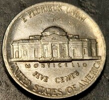 5 cent, 1985.P., ﻿Jefferson Nickel