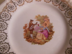 ÉTKÉSZLET - 10 db - BAVARIA  WINTERLING - ANTIK - PORCELÁN - SÜTIS 17 cm - TÁL 13 x 3,5 cm