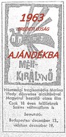 1963 január 10  /  Népszabadság  /  Ssz.:  25462