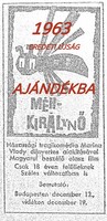 1963 január 17  /  Népszabadság  /  Ssz.:  25468
