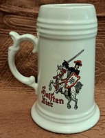 Knight ceramic mug, beer mug (4325)