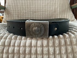 II. World war wermacht german belt buckle with waist belt gott mit uns included