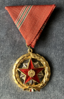 Order of merit for excellent service i. Type - socialist medal