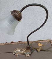 Art Nouveau copper table lamp bedside lamp desk lamp