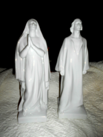 Herendi 2 db figura együtt --Jézus és Mária -az ár a 2 db-ra vonatkozik