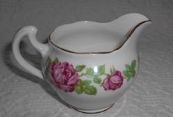 Porcelain spout with an English rose pattern