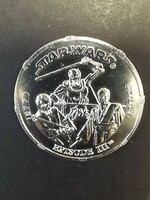 Star wars episode iii 1977-2007, commemorative coin, coin.