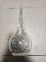 The old liquor bottle of the Braun brothers is a collector's item!