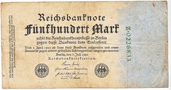 Germany 500 marks 1922